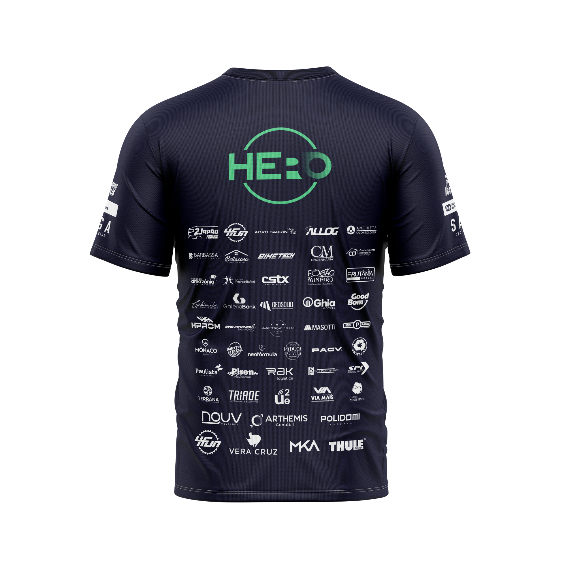 Camiseta Hero 2026 Azul Unissex