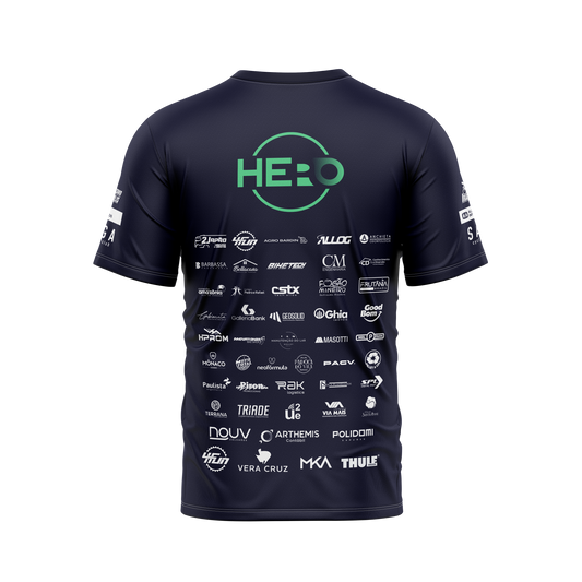 Camiseta Hero 2026 Azul Unissex