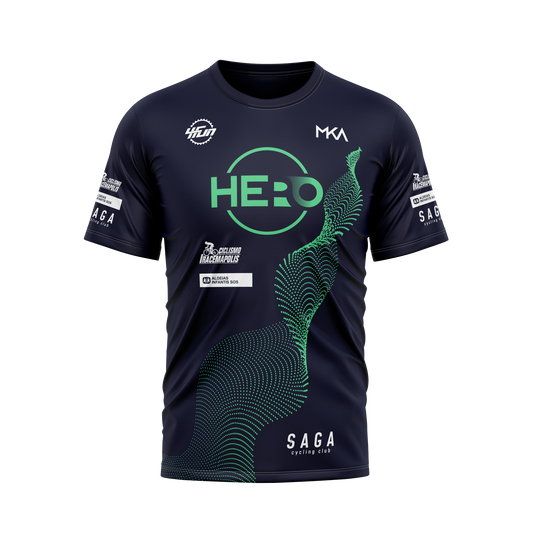 Camiseta Hero 2026 Azul Unissex