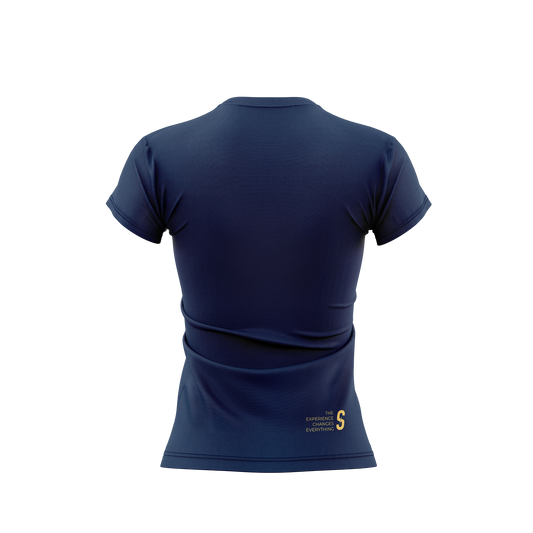Camiseta Casual Azul Feminina