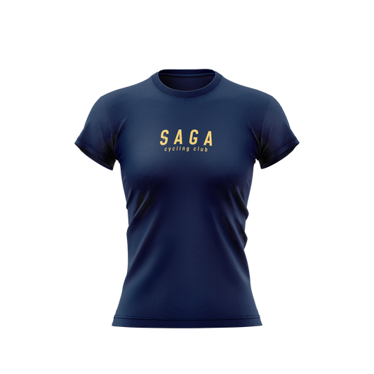 Camiseta Casual Azul Feminina