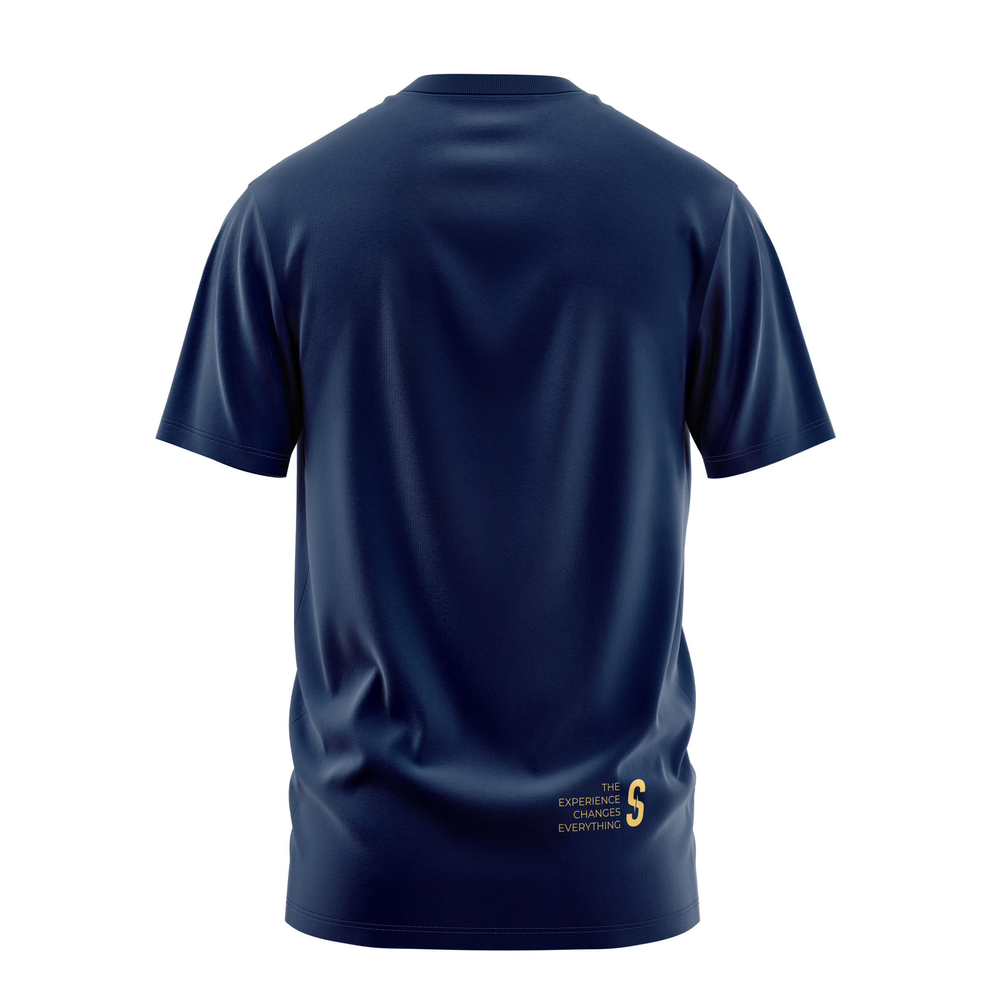 Camiseta Casual Azul Masculino