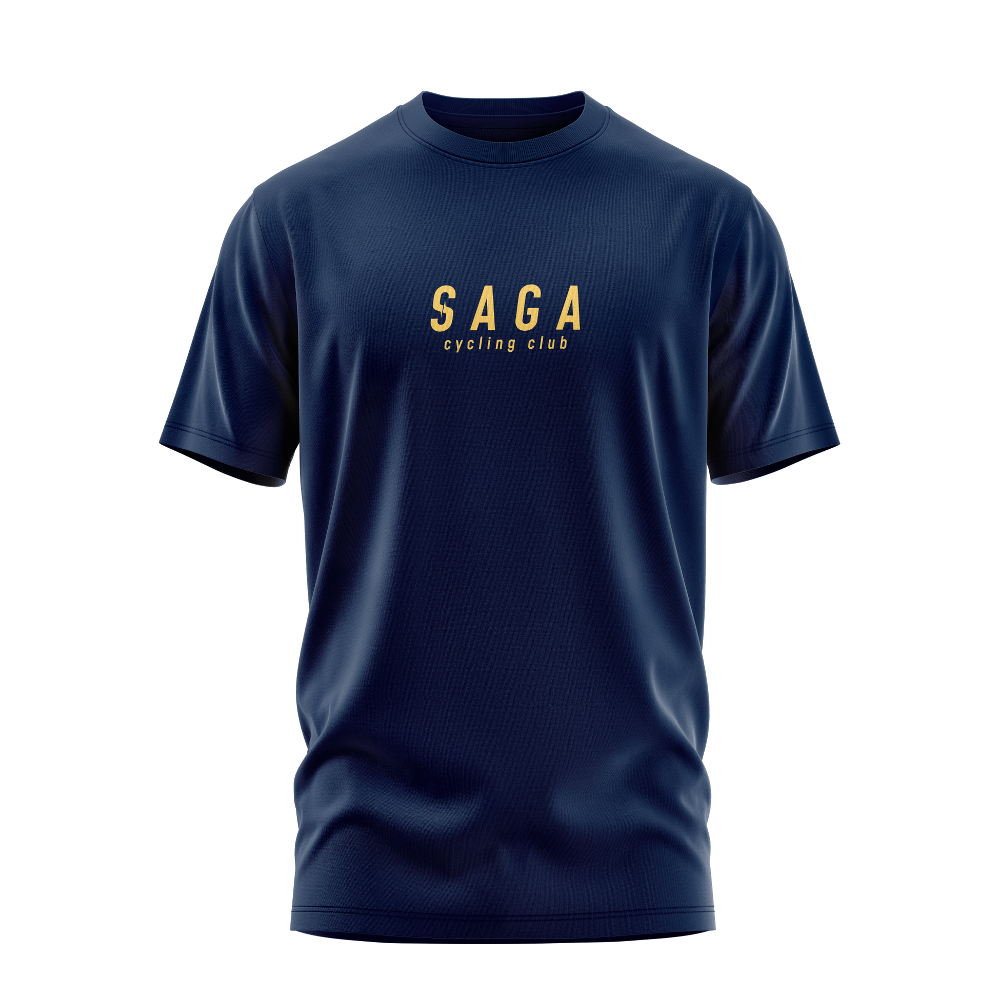 Camiseta Casual Azul Masculino