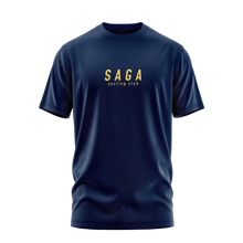 Camiseta Casual Azul Masculino