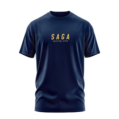 Camiseta Casual Azul Masculino