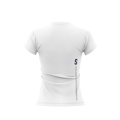 Camiseta Casual Branca Feminina