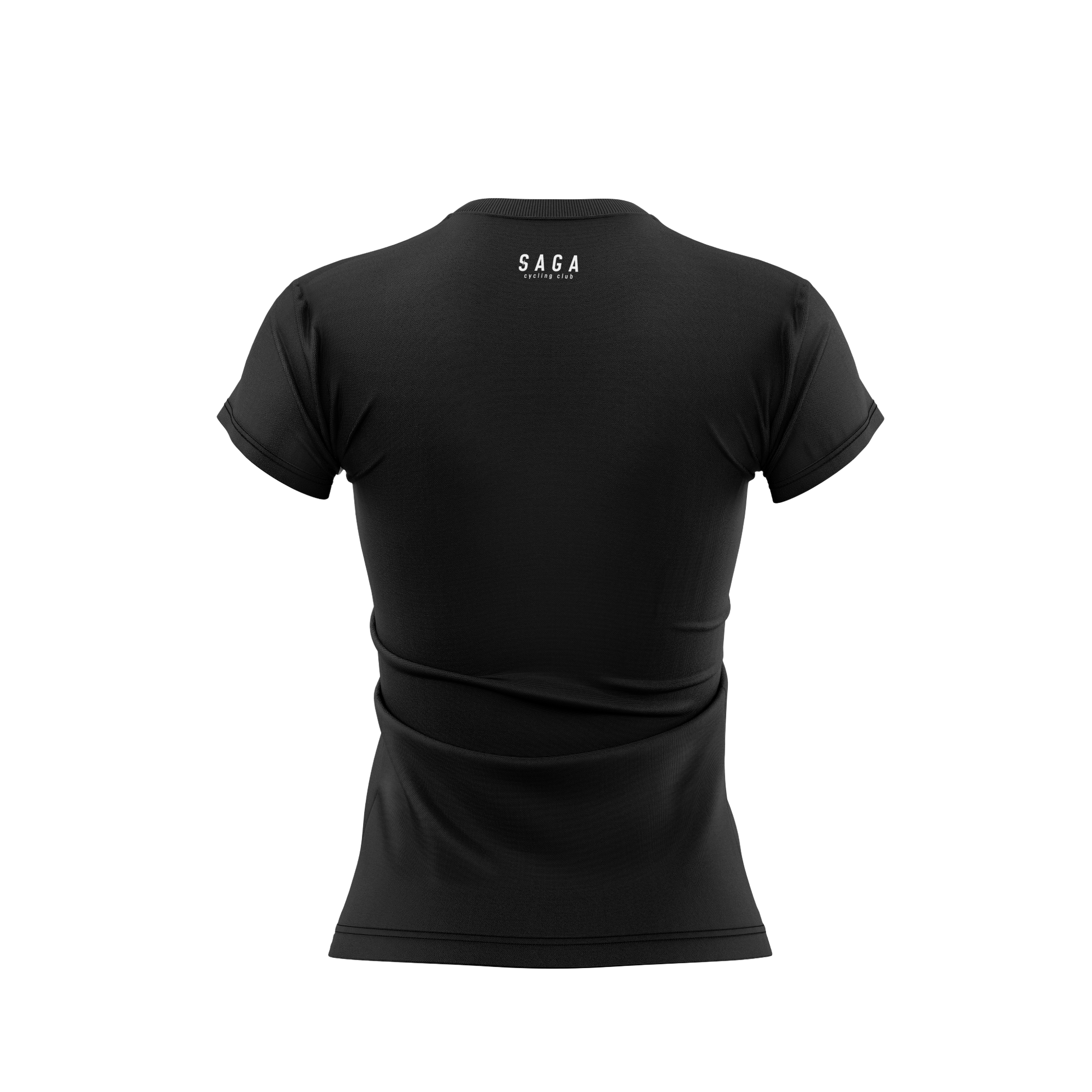Camiseta Casual Preta Feminina