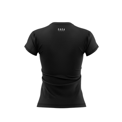 Camiseta Casual Preta Feminina