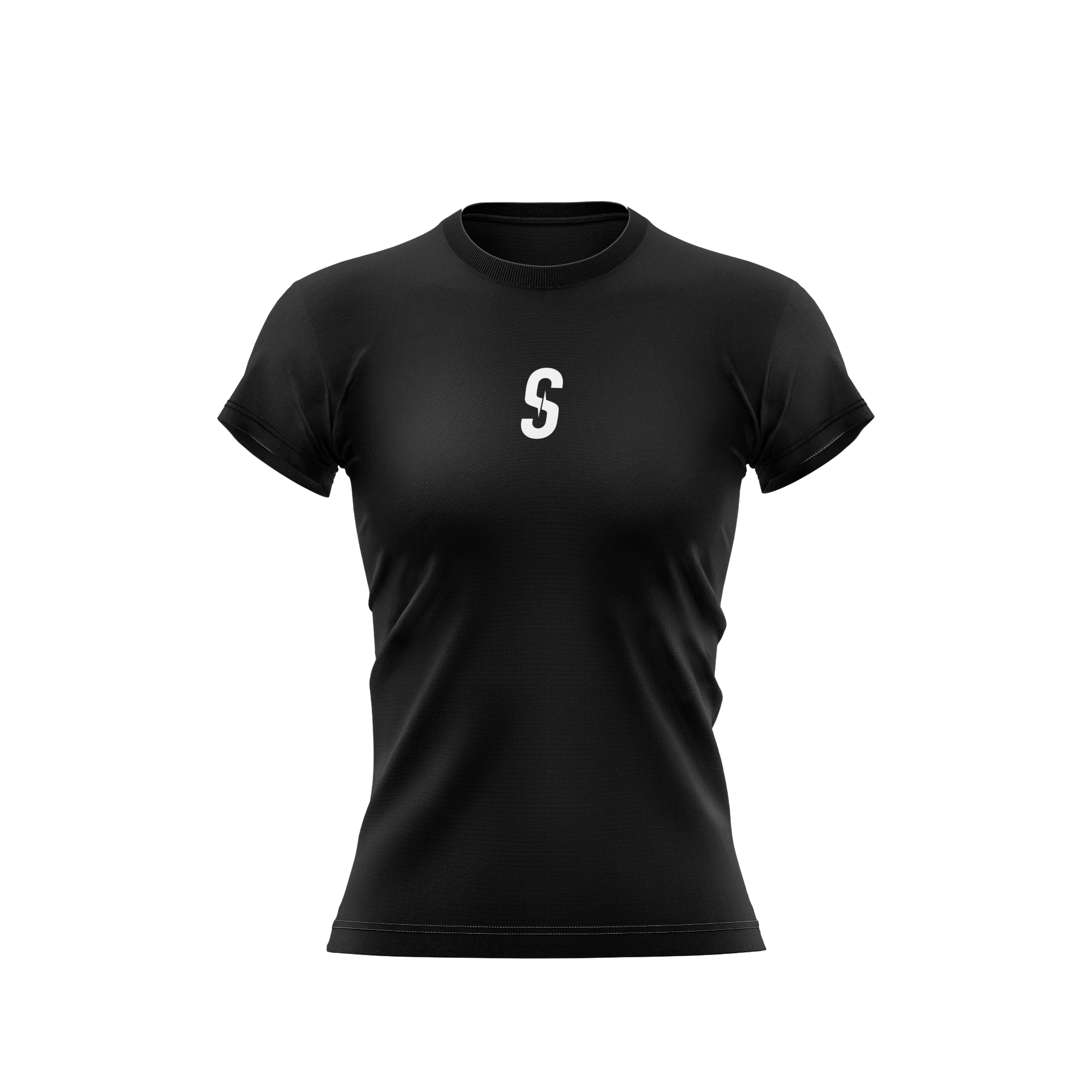 Camiseta Casual Preta Feminina
