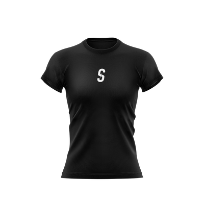 Camiseta Casual Preta Feminina
