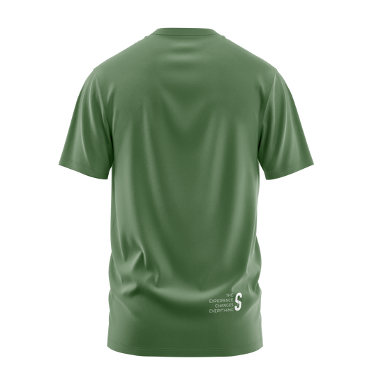 Camiseta Casual Verde Masculina