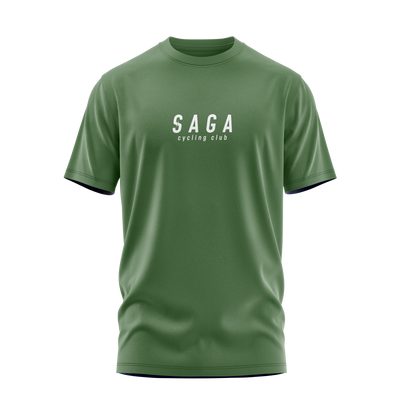 Camiseta Casual Verde Masculina