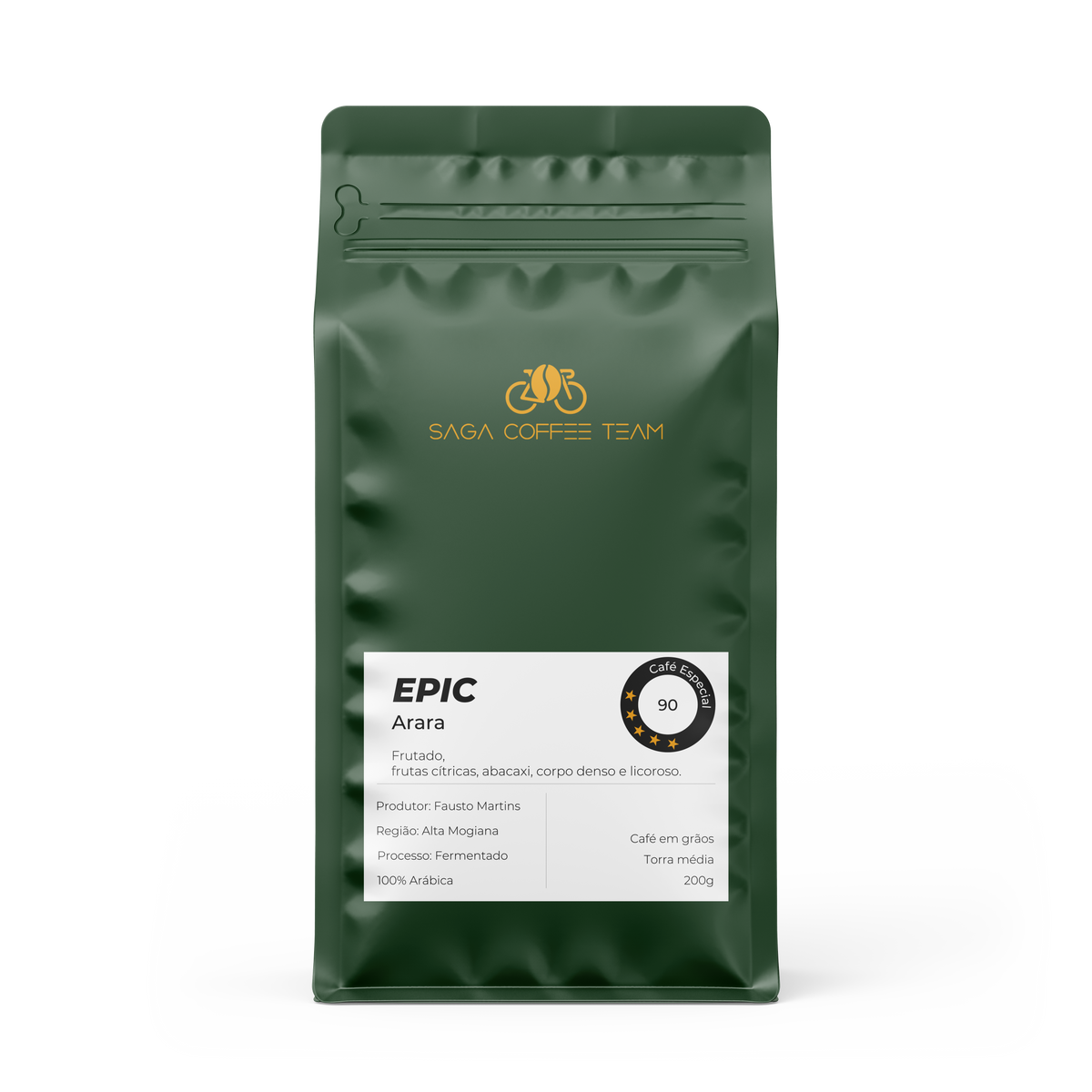 Café em grãos - EPIC - Arara - 90 pontos - 200g